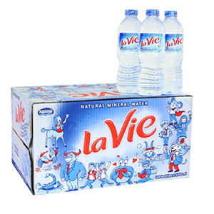Nước khoáng Lavie chai 0.5 lít - 24 chai (thùng)